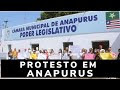 Insatisfação e Protestos de servidores públicos por rateio do Fundeb marcam final do Ano na administração da prefeita Wanderly Monteles, de Anapurus; vejo o vídeo.