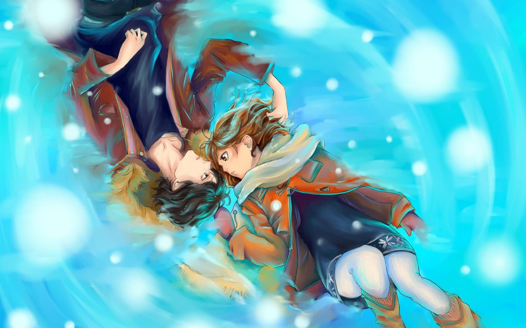 Wallpaper Laptop Anime Bergerak - Santinime