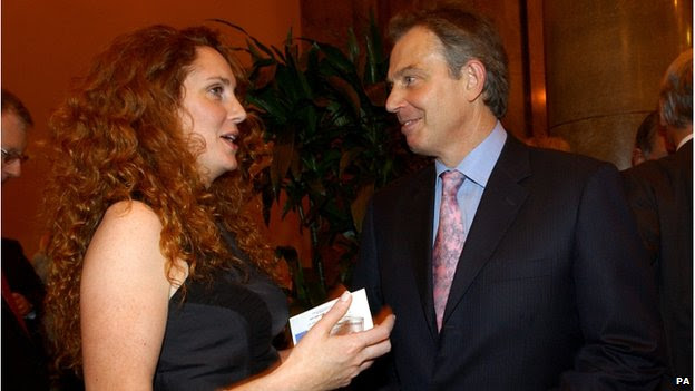 Rebekah Brooks and Tony Blair