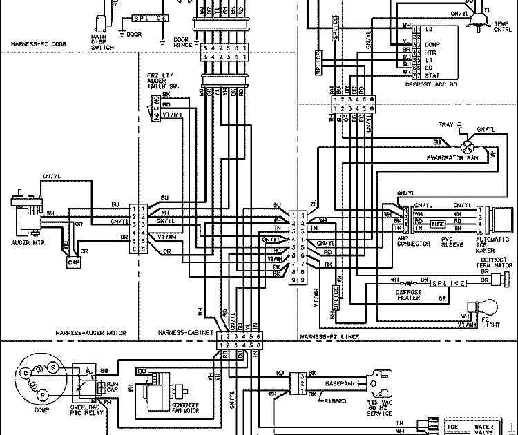 [DIAGRAM] Frigidaire Refrigerator Ice Maker Wiring Diagrams