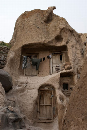 Troglodyte village in IRAN 700 years old