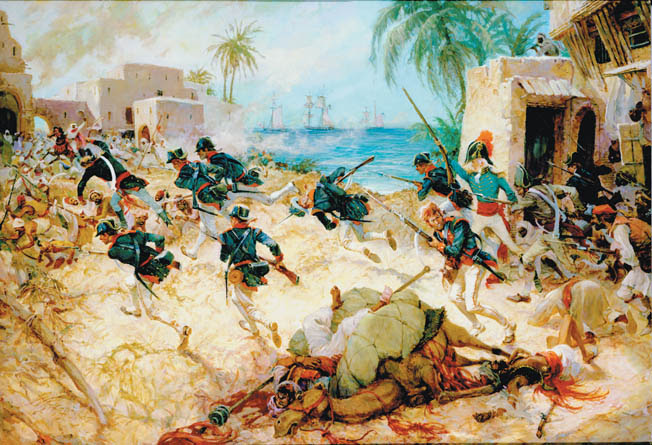Led by 'General' William Eaton, one of the strangest invading forces in history set out across the desert near Tripoli to avenge American honor.