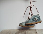 VINTAGE Italian '80 kids shoes, blue leather shoes, 1980 child boots, blue grey baby shoes, winter shoes, size EUR 18 - US 2 1/2 - 3 - PICCOLINAVIGLI VINTAGE Italian '80 kids shoes, blue leather shoes, 1980 child boots, blue grey baby shoes, winter shoes, size EUR 18 - US 2 1/2 - 3 - PICCOLINAVIGLI