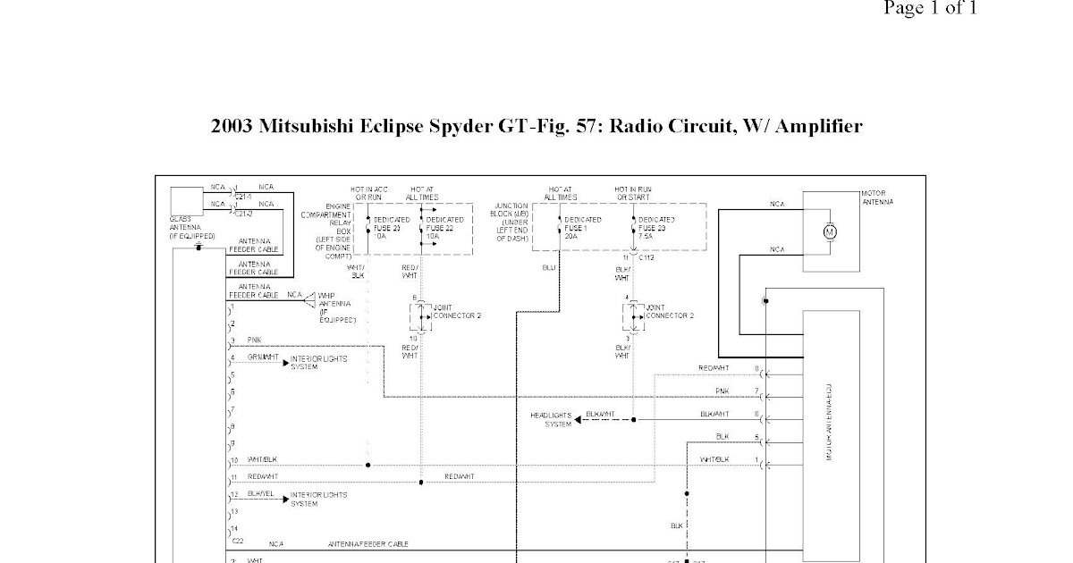 Wiring Diagram 2001 Eclipse - Complete Wiring Schemas