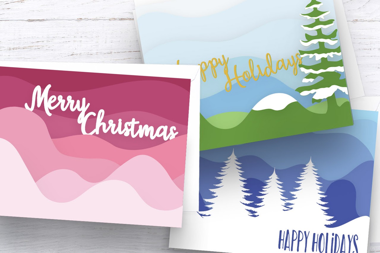Multi Layered Christmas Card Svg Free - Free Layered SVG Files