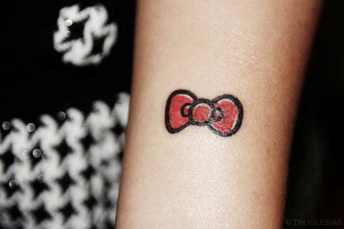Management Tattoo: This fantasy woman warrior tattoo has just the right