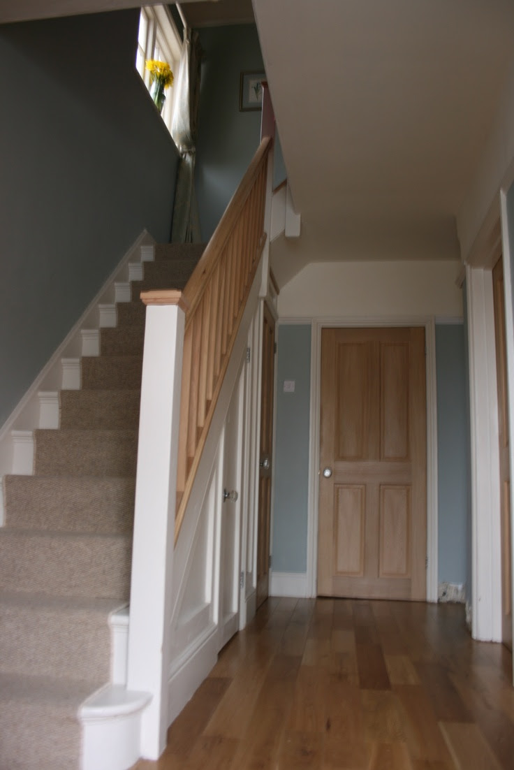Farrow and Ball Light Blue, slipper satin