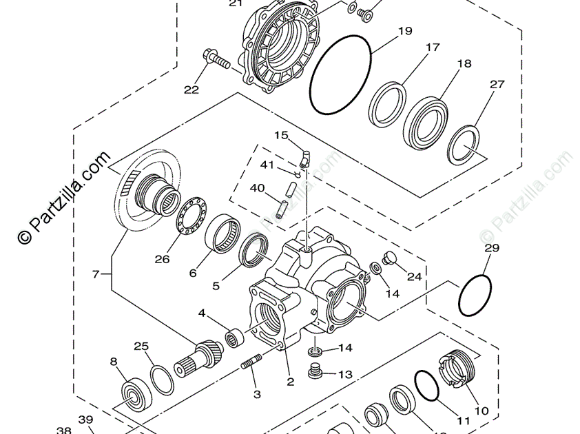 30 2003 Yamaha Kodiak 400 Parts Diagram - Wiring Diagram List