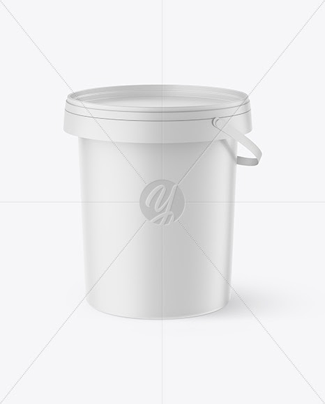 Download Download 20l Glossy Paint Bucket Mockup Psd Glossy Plastic Pail Mockup In Bucket Pail Mockups On Yellow A Collection Of Free Premium Photoshop Smart Object Showcase Mockup Yellowimages Mockups