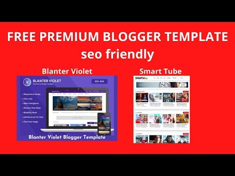 free premium blogger template seo friendly