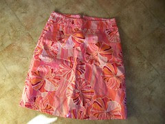 Re-purposed skirt apron