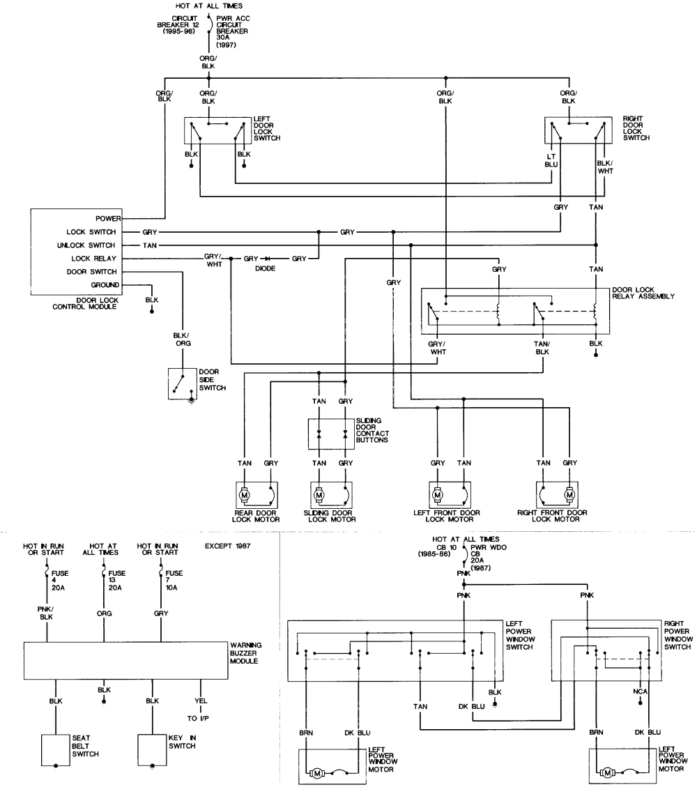 Wiring Diagram PDF: 2003 Astro Van Fuel Pump Wiring Diagram