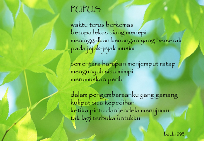 Contoh Pantun Imaji Visual Dan Taktil Contoh Waouw