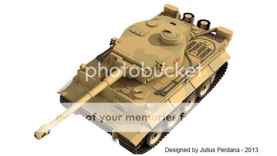 Papermau Wwii`s Tank Tiger I Paper Model In 135 Scale By Paper Replika