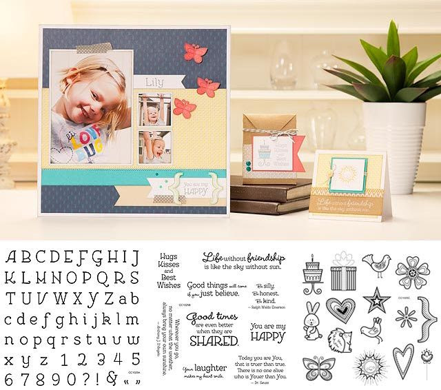 Get an exclusive You Are My Happy stamp set trio in celebration of National Stamping Month! Contact your Independent Consultant (or visit their Online Business Address) to place your qualifying order to snatch this darling stamp set trio--available during the month of September only!