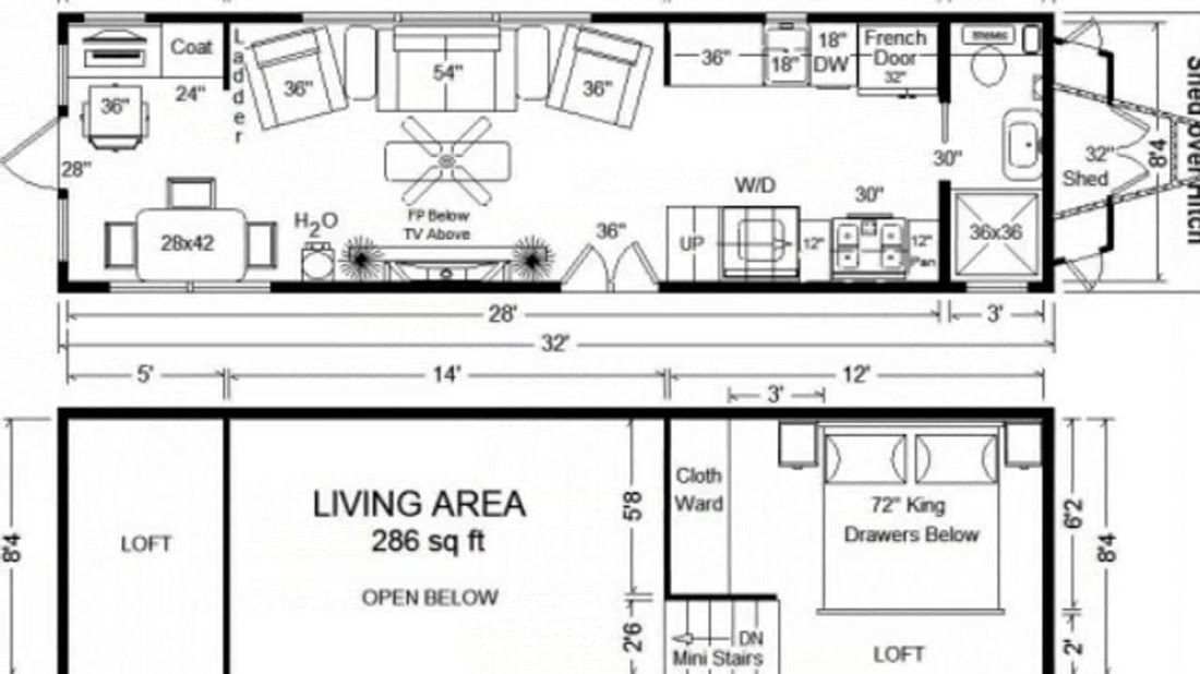 8X24 Tiny House Plans Get Multiple Quotes Within 24 Hours Always Celebrate Style