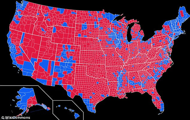 Obama Vs Romney Us Map
