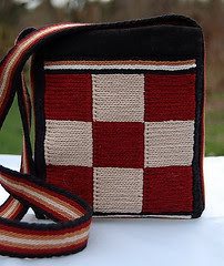 donna's soumak bag front