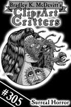 Clipart Critters 305 - Surreal Horror