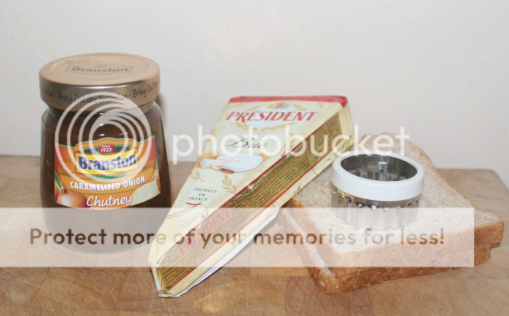 ingredients for posh cheese on toast