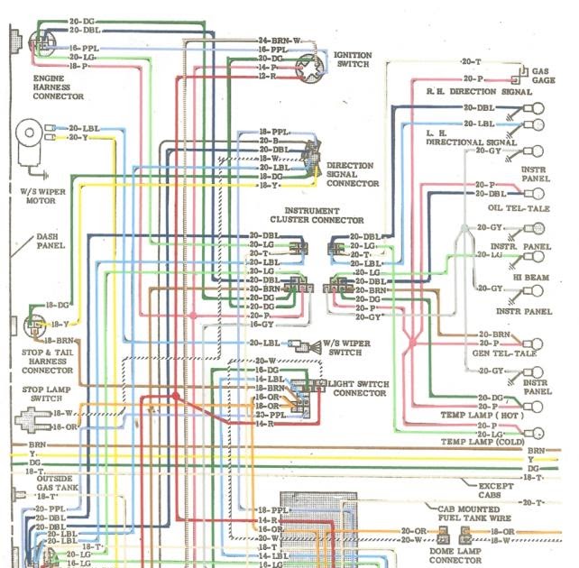 1964 Chevrolet C10 Wiring Diagram - Fuse & Wiring Diagram