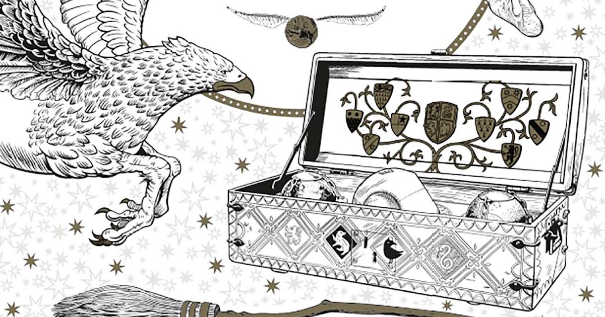 Livre Coloriage Harry Potter Bibliothque | 30000 ...