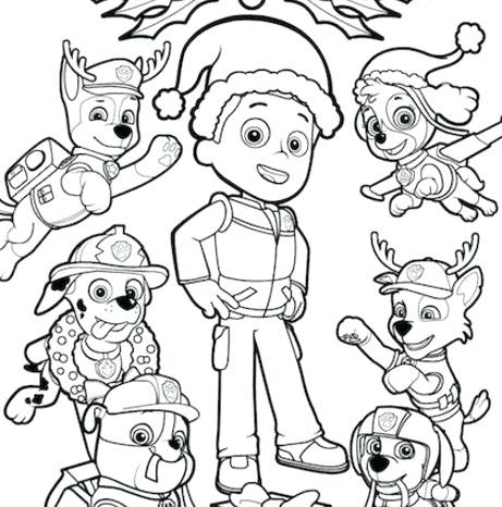 Coloring Pages For Paw Patrol