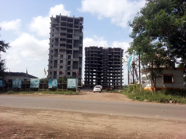 Visit Hill Shire, 1 BHK, 2 BHK & 3 BHK Flats on Kesnand Road, next to Konark Exotica, Wagholi, Pune