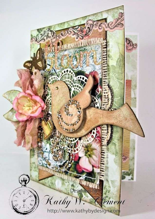 Shabby Chic Bloom Card for RRR 03