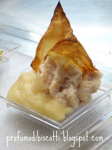 PATE' DI PESCE SPADA AFFUMICATO IN SALSA DI SEDANO RAPA