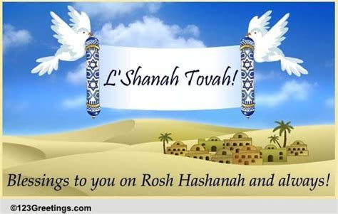 Blessings On Rosh Hashanah! Free Wishes eCards, Greeting Blessings On Rosh Hashanah! Free Wishes eCards, Greeting