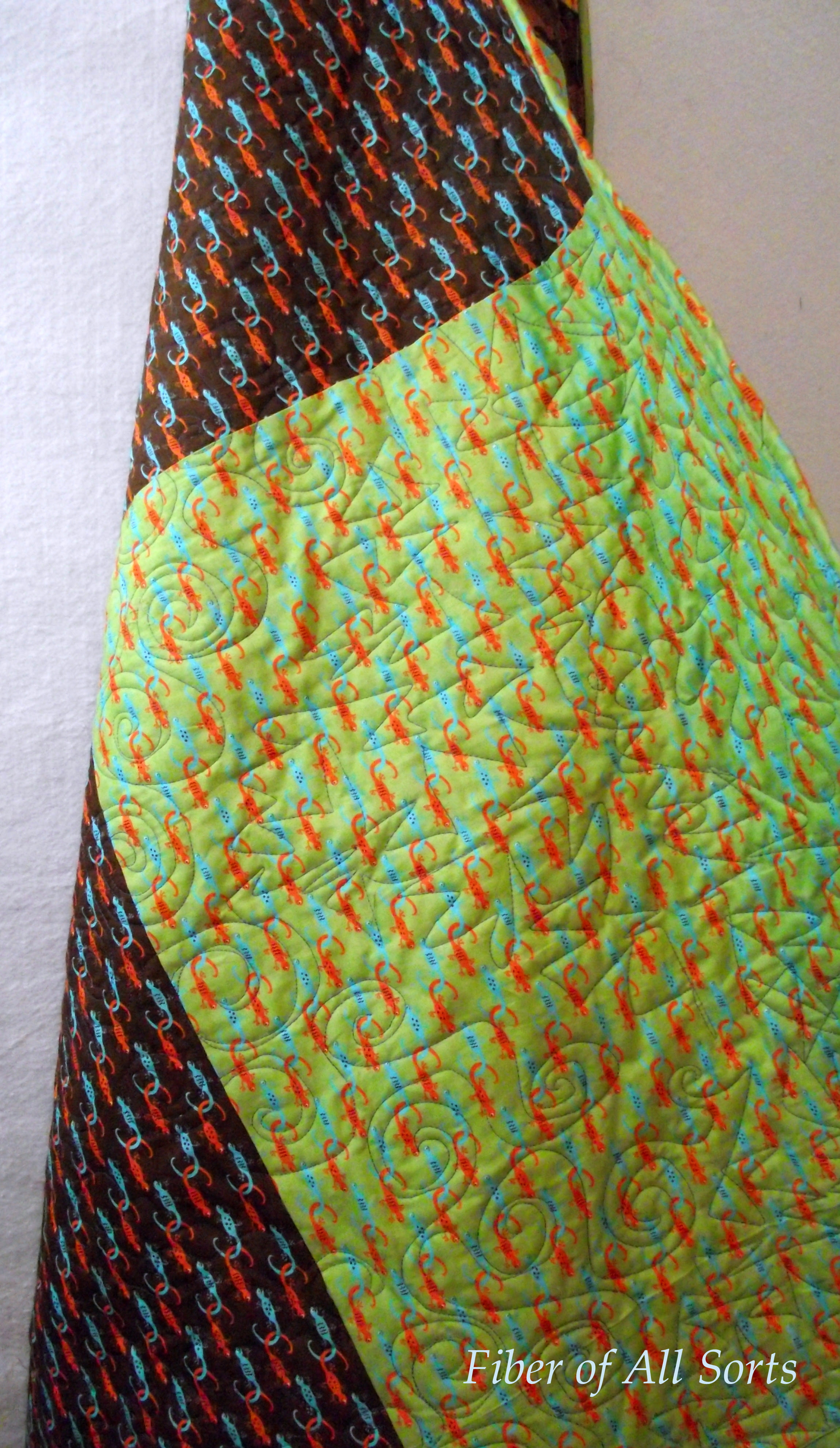 Zig Zag Quilt ~ Back