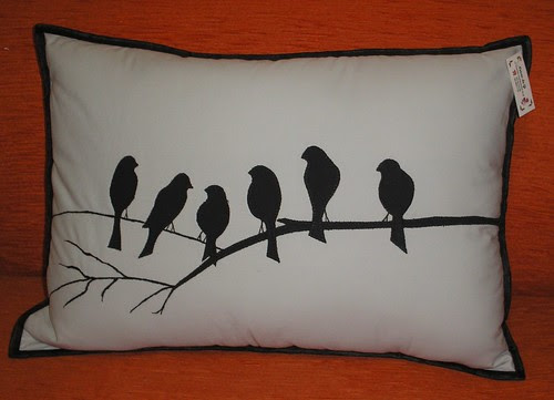 almofada pássaros ... by @ coisas da gi