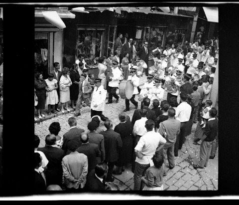 1959: Toledo recibe a Bahamontes (Fotografía Rodríguez)