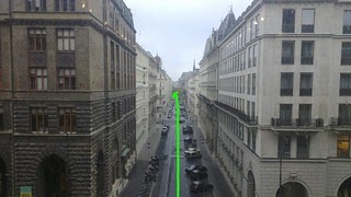 Blick vom alten Job zum neuen Job Photo Ebendorferstrasse