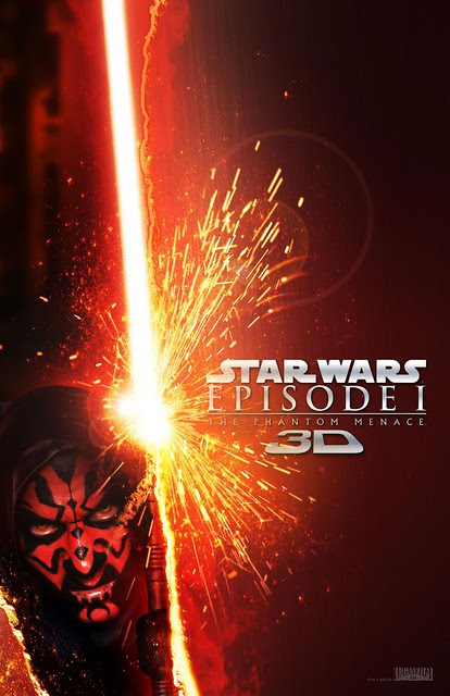 Star Wars Episode I The Phantom Menace 3D - Poster 3
