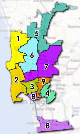 San Diego School District Map - Maping Resources