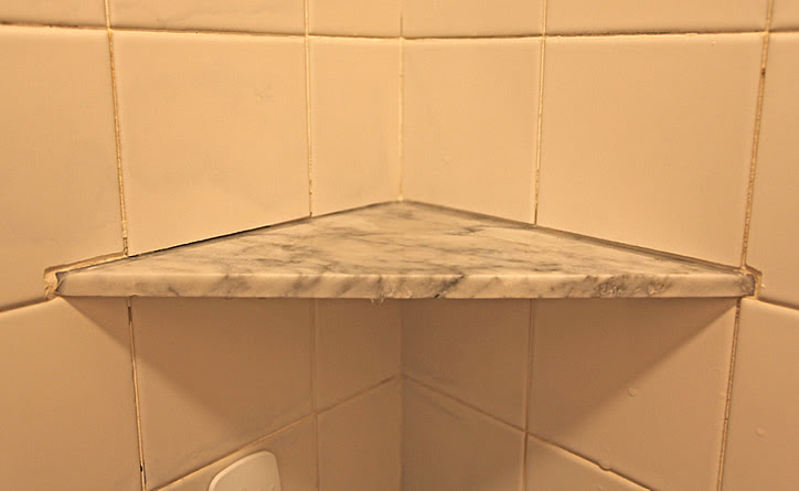 Bathroom Shampoo Soap Shelf Dish Shower Niche Recessed Tile ...