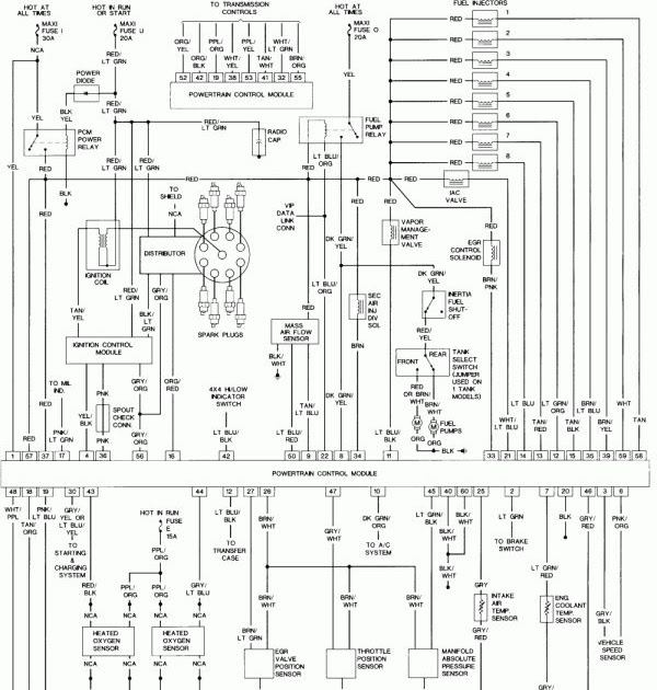 95 Mustang 1995 Mustang Wiring Diagram - Wiring Diagram