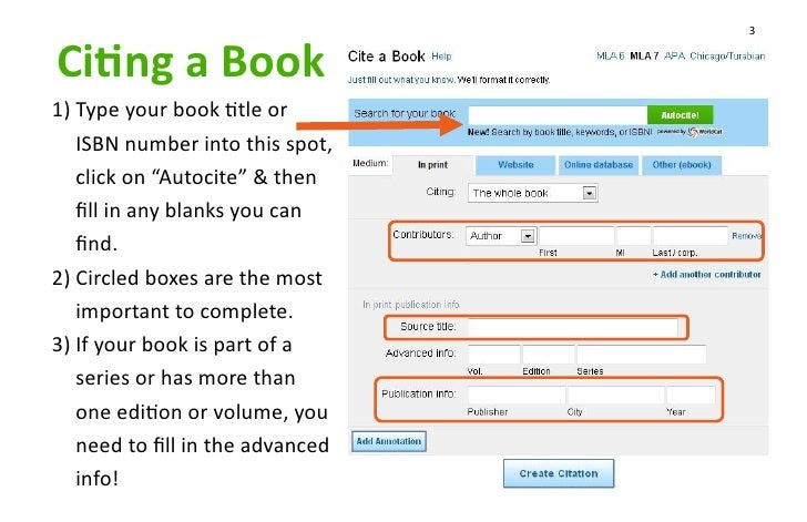 Easybib Reference Guide Apa Website