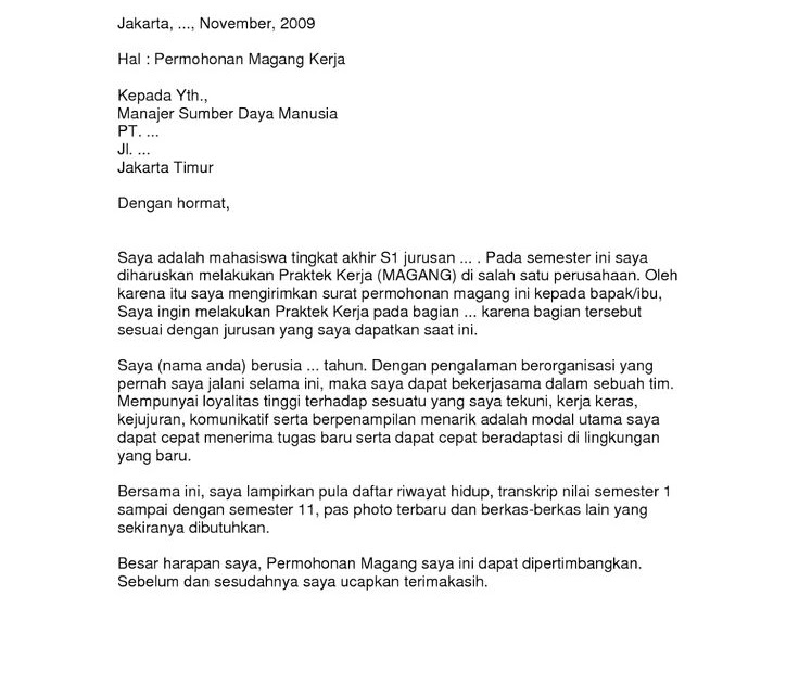 Contoh Letter Dalam Bahasa Inggris Dan Artinya