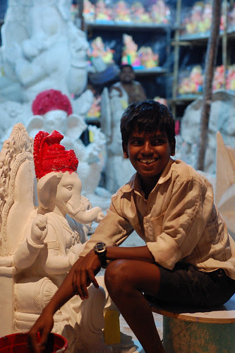 In preparation for Ganesh Chaturti