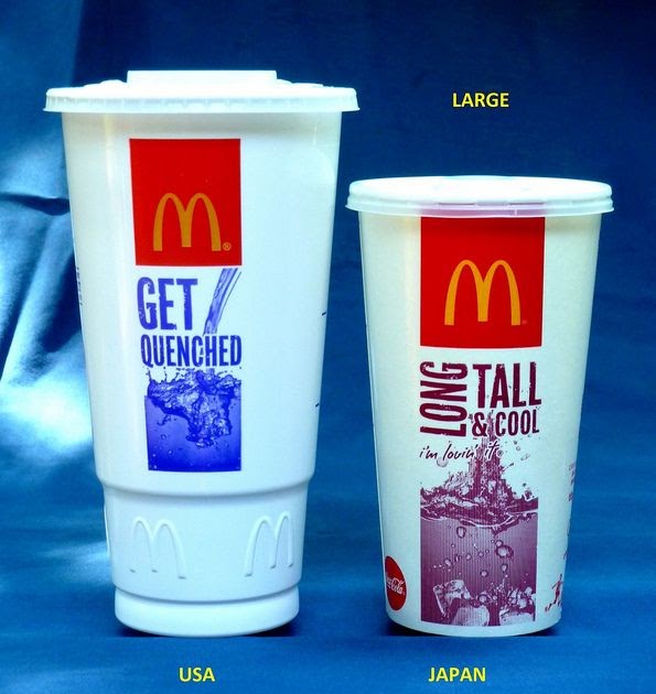 Boisson Mcdo Usa Vs France / McDonald's présente ses nouveaux gobelets