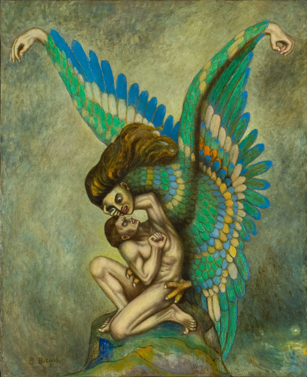 Boleslaw Biegas - The Fight With The Vampire, 1915 - 1916