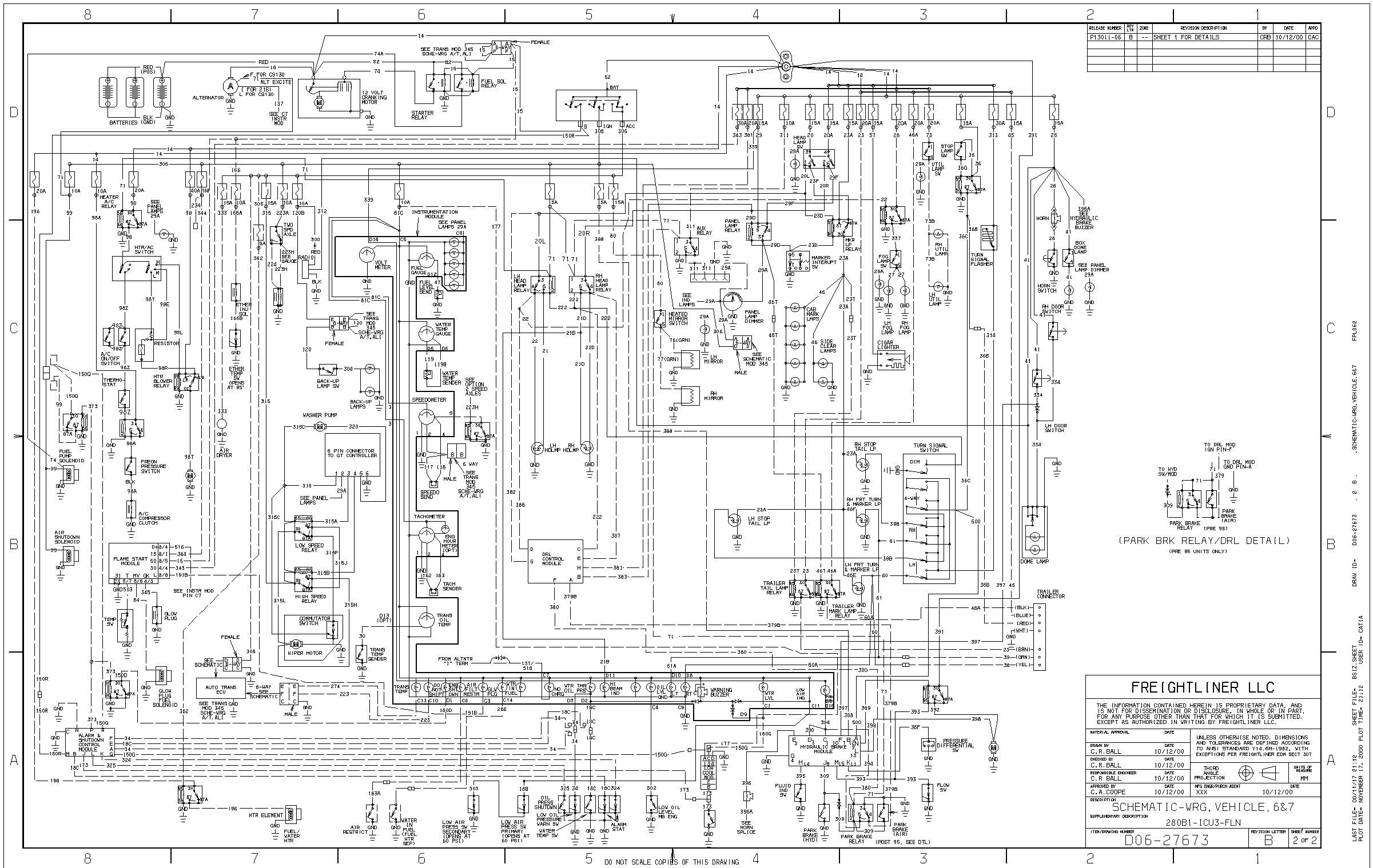 Freightliner Wiring Schematic