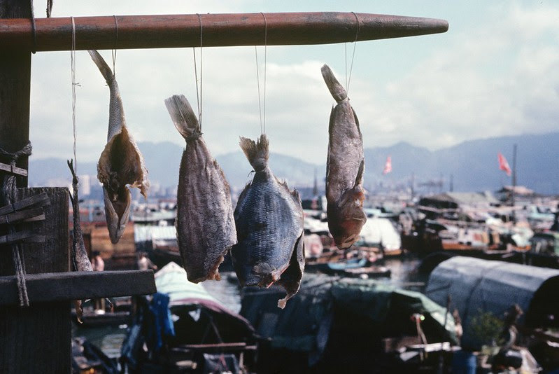 Old Hong Kong - Aberdeen in 1969 Old Hong Kong - Aberdeen in 1969