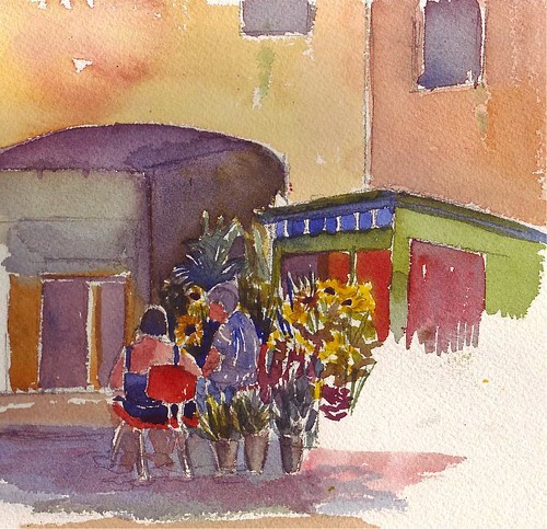 Florist, Barcelona, Spain