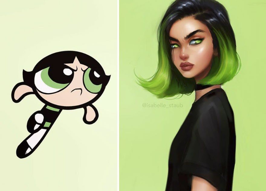 35+ Trends For Iconic Cartoon Characters With Long Black Hair