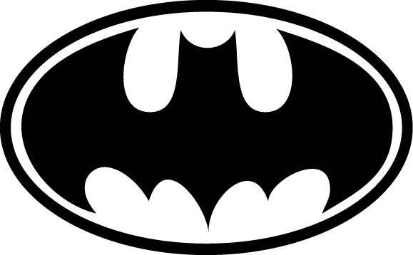 Malvorlage batman logo information