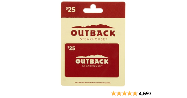 Outback Gift Card Balance Phone Number Can You Return